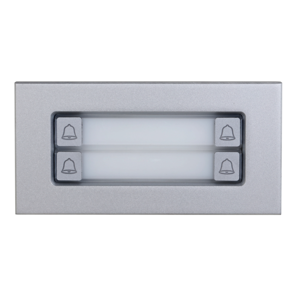 [VTO4202F-MDB4] Estación Exterior Modular para Videoportero IP con 4 Botones para Series VTO4202F-X