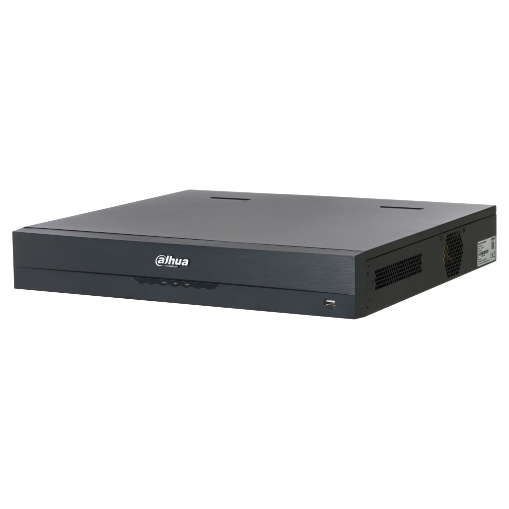 [NVR5424-24P-EI2] NVR 24ch 448Mbps H265 2xHDMI 24PoE 4HDD E/S AI