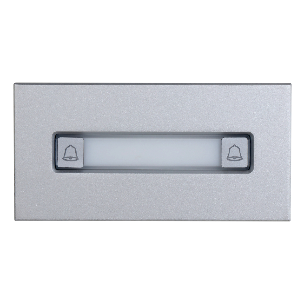 [VTO4202F-MDB2] Estación Exterior Modular para Videoportero IP con 2 Botones para Series VTO4202F-X