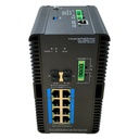 Switch PoE Industrial 8 puertos Gigabit +2SFP 2.5Gbps 240W Gestionable Layer2
