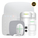 Kit Ajax blanco. Hub 2 + 2MotionCam-HDR + MotionProtect + SpaceControl + KeyPad + HomeSiren