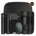 Kit Ajax negro. Hub2 + 2MotionCam HDR PHOD + DoorProtect Plus + SpaceControl + KeyPad + HomeSiren