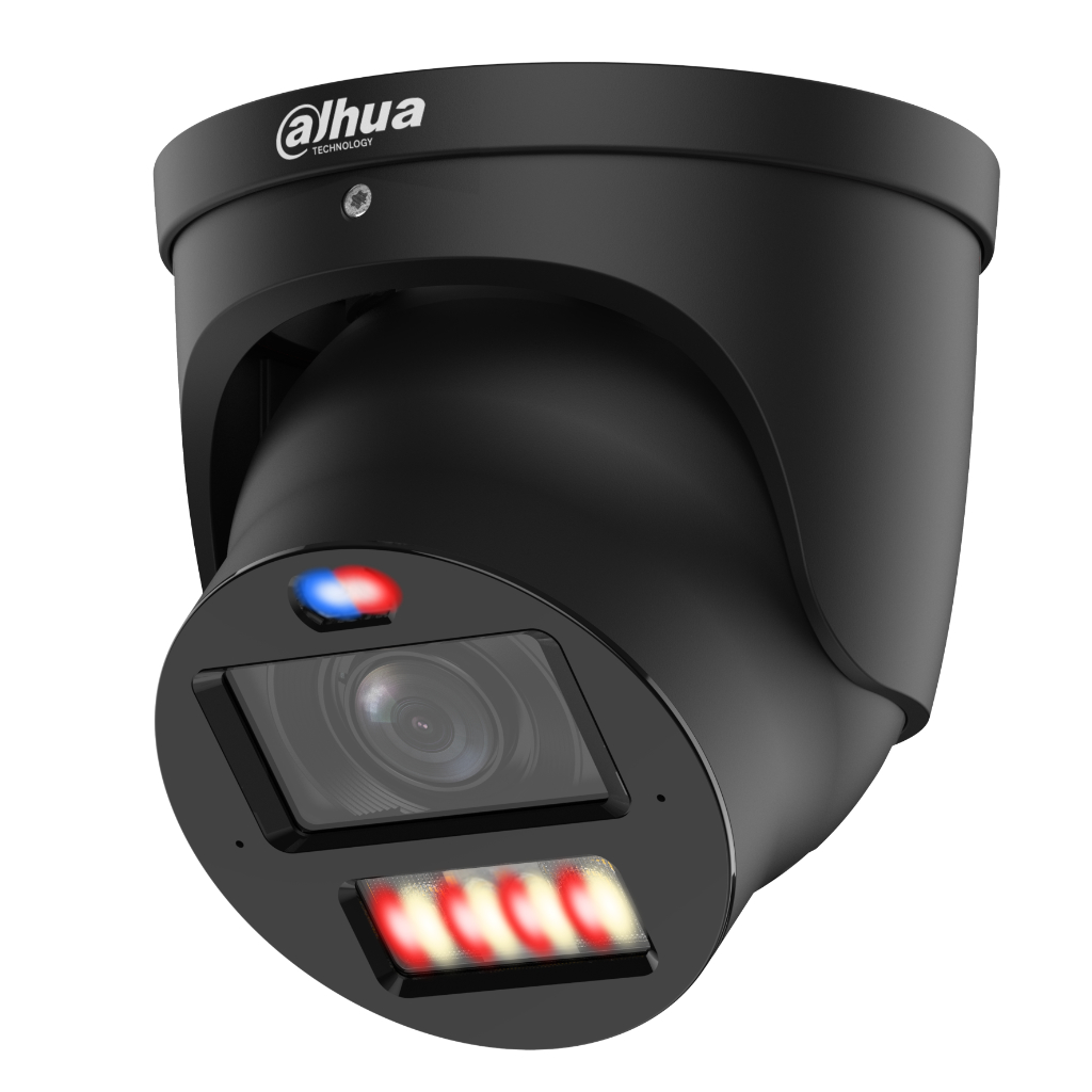 [IPC-HDW3849H-ZAS-PV-PRO-B] MiniDomo IP WizColor TiOC PRO H265 8M WDR Iluminación Dual LED50m/IR50m 2.7-12VFM IP67 PoE MIC/Altavoz AUDIO E/S AI. Color negro