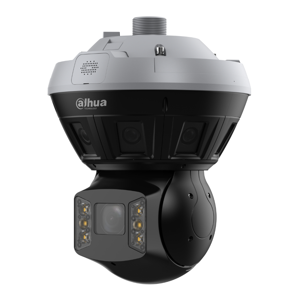 [PSDW8852S-A180-D440-ATC] Panorámica 180º 8M Multisensor (4x2M) + Domo PTZ IP 4M H265 LED100m/IR150m 40X IP67 IK10 DC36V PoE AUDIO DUALMIC/Altavoz E/S AI