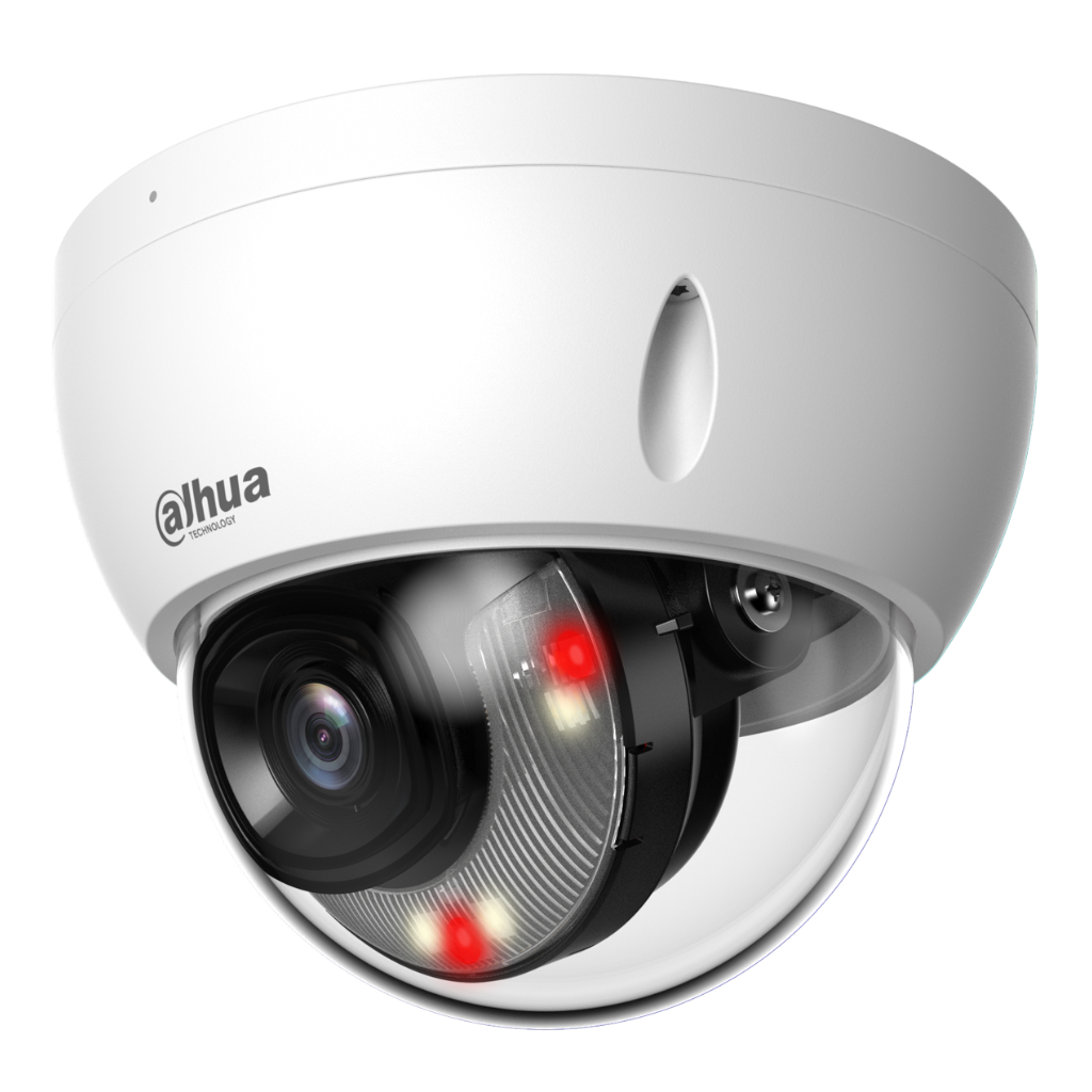 [IPC-HDBW2449E-S-IL-0280B] Domo IP H265 4M WDR Iluminación Dual LED30m/IR30m 2.8mm IK10 IP67 PoE SD AI