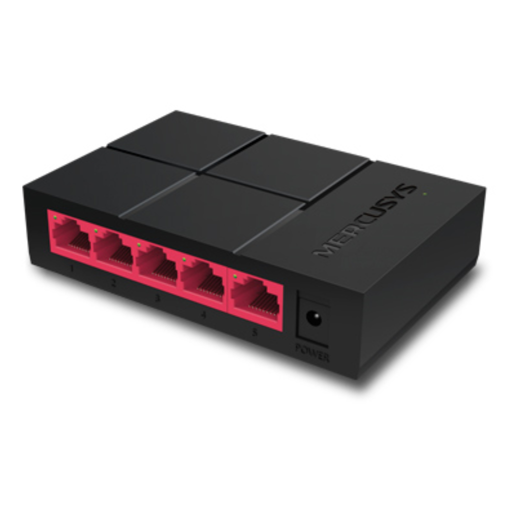 [MS105G] Switch Mercusys 5 Puertos Gigabit