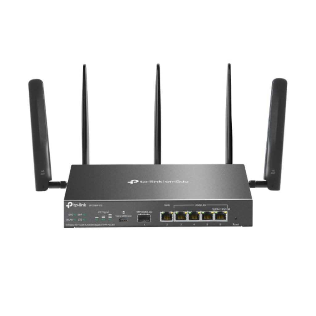 [ER706W-4G] Router Omada VPN 4G+ Cat6 AX3000 Gigabit