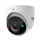 Turret IP VIGI Panoramica 8MP H265+ WDR IR20m 1.65mm IP67 ONVIF SD Mic PoE