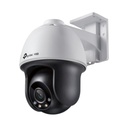 Domo PT IP VIGI 4MP H265+ dWDR IR30m 4mm IP66 ONVIF SD Audio Mic PoE/12Vdc