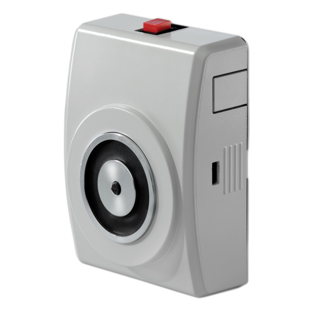 [FE630] Retenedor de puerta, montaje en superficie, 850N, con botón de liberación