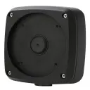 Caja conexiones impermeable cuadrada con anclaje circular en 4 puntos para IPC-MFW5241T2-E3-ASE-B. Color Negro