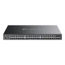 Switch Omada L2+ de 48 puertos Gigabit y 4 SFP+ a 10G, con 48 PoE+