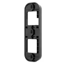 Soporte de montaje en pared en ángulo horizontal de 15° para vídeo timbres. Colo negro