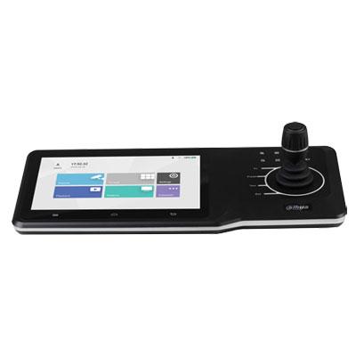 [NKB5000] Joystick avec écran tactile 10.1 "IP WiFi RS485 Contrôle 4xHDMI USB PTZ DVR NVR NVD 12Vdc