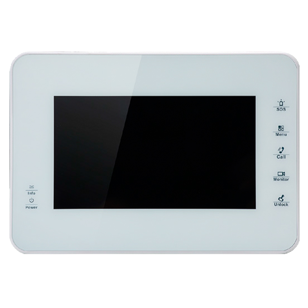 [VTH1560BW] Monitor Interior 7&quot; de Superficie para Videoportero IP SD 4GB 8E Alarma Blanco