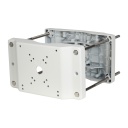 Adaptador a poste para Speed Domo, PTZ y cajas de vigilancia exterior Anticorrosión