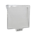 Tapa transparente para pulsador EC0021/IC0021