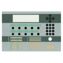 Membrana con teclado Frontal para central ID3000
