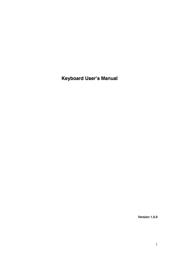 Manuel d'utilisation keyboard.pdf Version: 1
