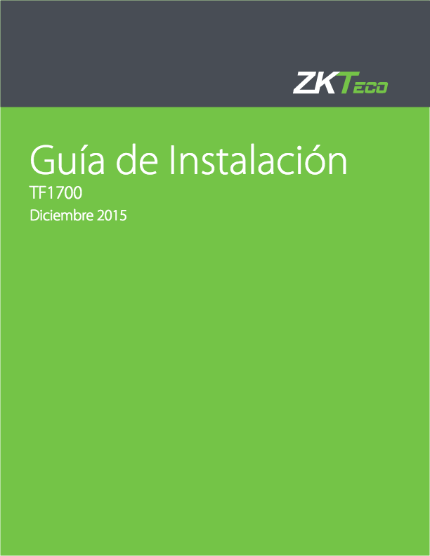Guide TF1700