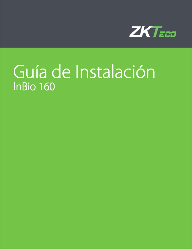 Guide InBio160