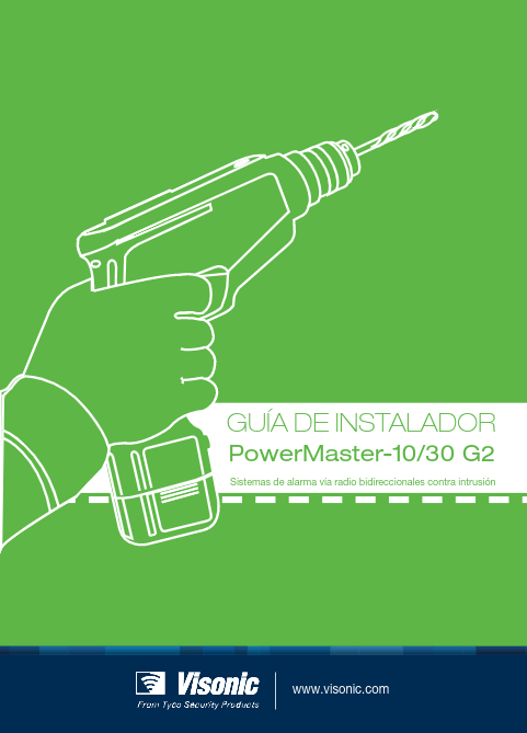 Guía de Instalador Power Master Visonic