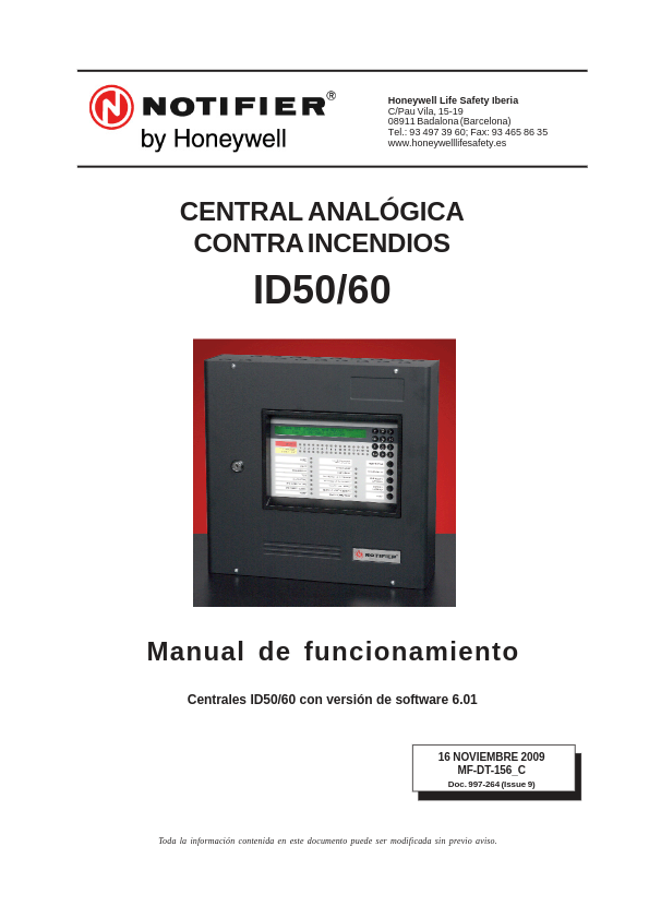 002-450-001 - Manual de Usuario Notifier