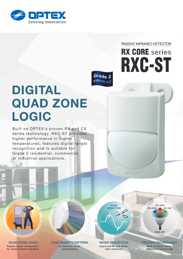 RXC-ST - Ficha Técnica OPTEX