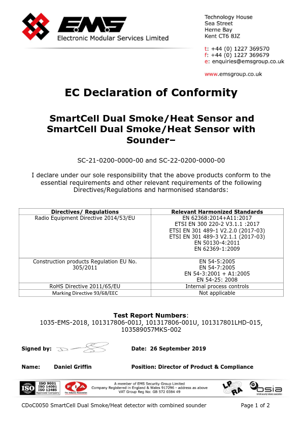 SC-22-0200-0001-99 - Certificado CE
