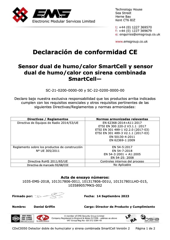 SC-2x-0200-0001-99 - Certificado CE