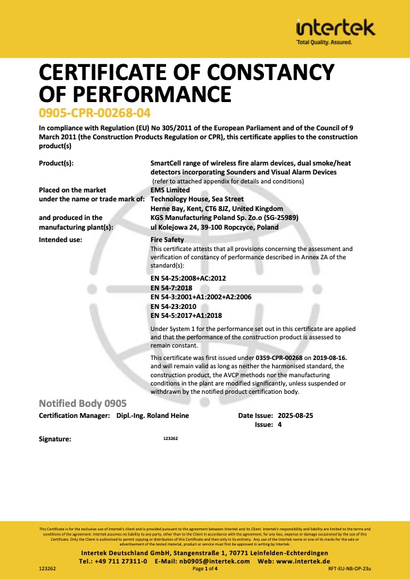 SC-22-0200-0001-99 - Certificado CPD/CPR