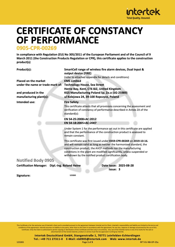 SC-41-0200-0001-99 - Certificado CPD/CPR