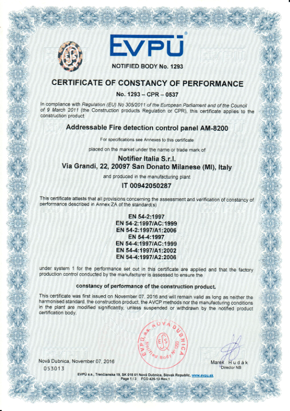 AM-8200-BB - Certificado CPD/CPR