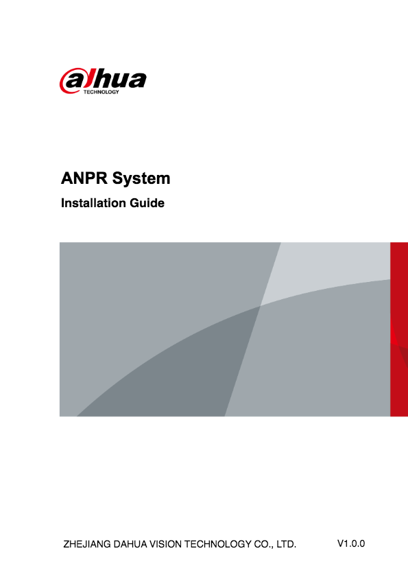 ANPR System Installation Guide-ITC431