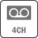 4CH, BNC (5EN1) + 1CH IP extra (hasta 2MP)