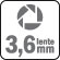Fija de 3.6mm (85º)