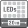 LEDs IR (Hasta 20m)