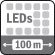 LEDs Smart IR 100m